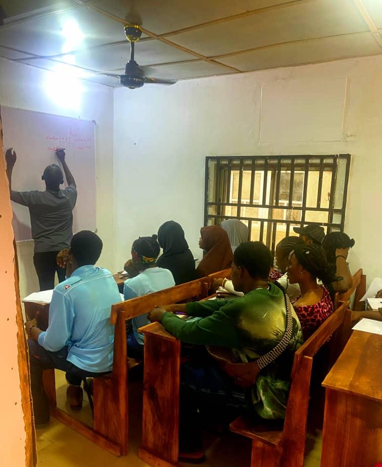 MMCAAT instructor teaching students during an in-house class